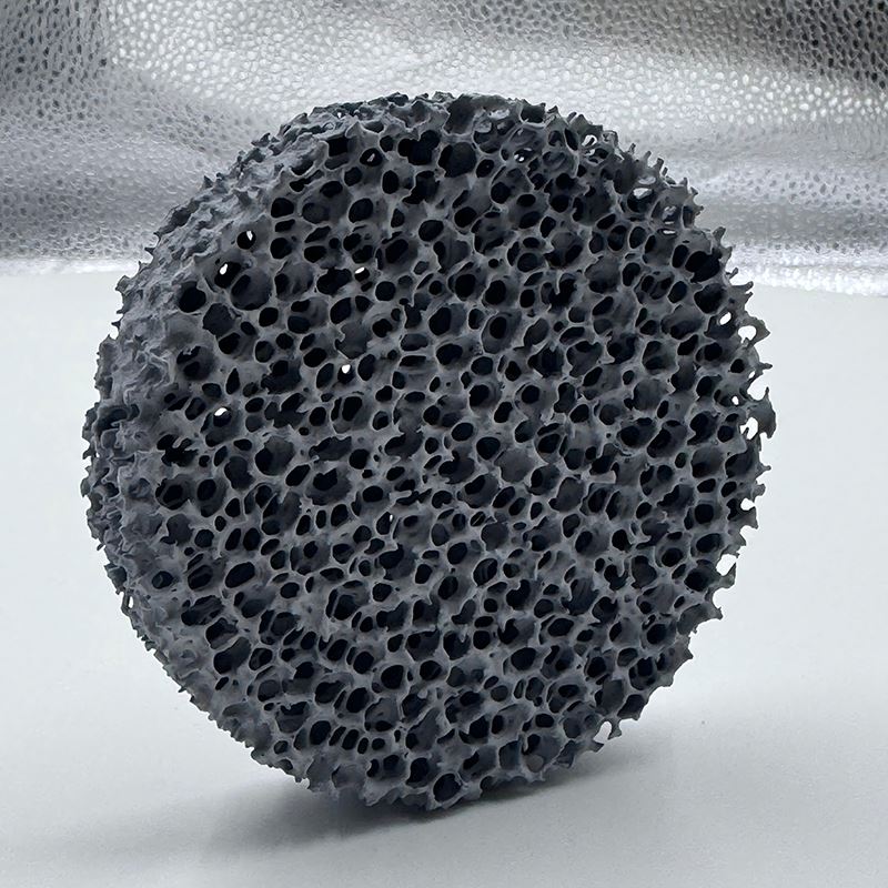 Filtre en mousse céramique